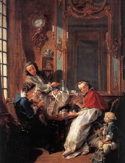 Francois Boucher The Afternoon Meal China oil painting art